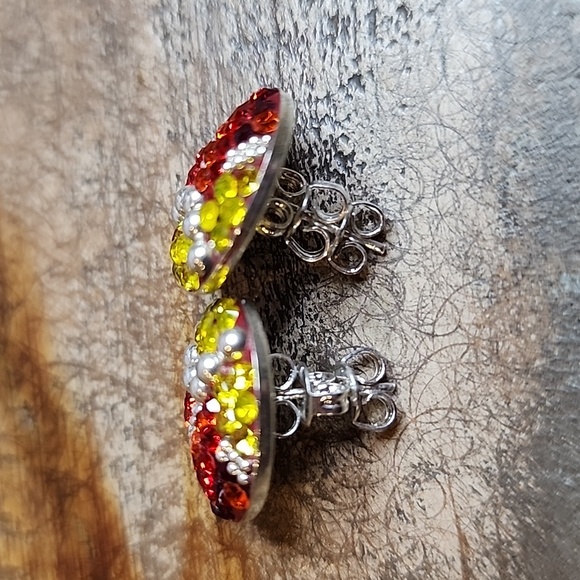 Sterling Silver Sun Necklace Set - Picture 5 of 8